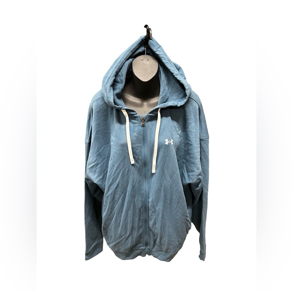 Under Armour Men's Light Blue Zip-Up Jacket